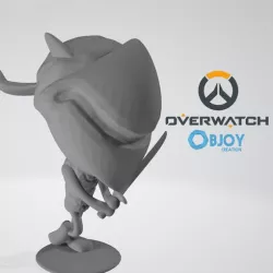Genji Overwatch Figurin