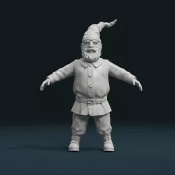 Gnome Sculpture