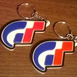 Gran Turismo Keyring - Playstation Video Game Keychain