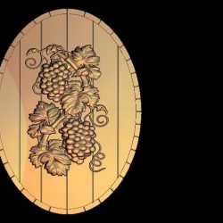 grape fruit wine decoration