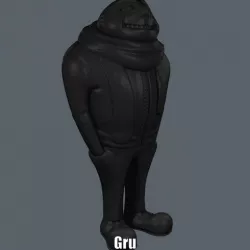 Gru (Easy print no support)