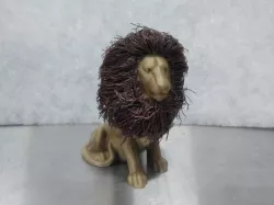 Hairy lion (dual color) with Cura 3MF file