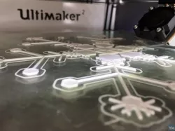 Huge Snowflakes - from the Snowflake Machine
