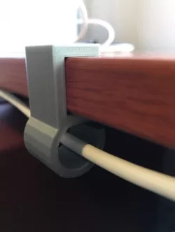 Ikea desk cable holder