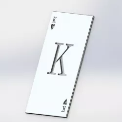 King poker card