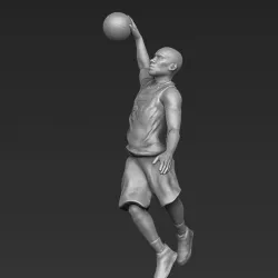 Kobe Bryant 3D printing ready stl obj