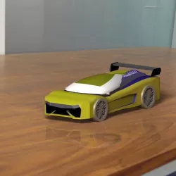 Lamborghini model car