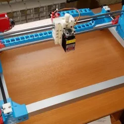 LED laser engraver