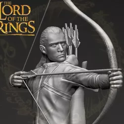 Legolas The Lord of the Rings 3D printing ready stl obj