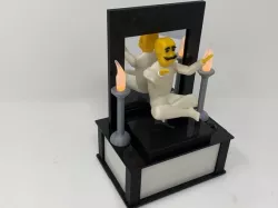Levitation, a 3D Printed Automaton Illusion.