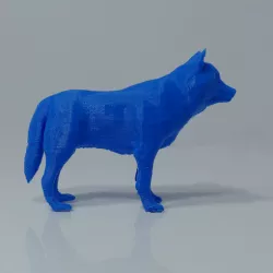 Low Poly Wolf