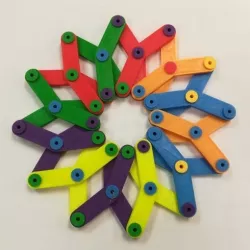 Make Sense of the Hoberman Sphere / Circle, Linkage