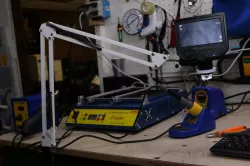 MICROPHONE BOOM MICROSCOPE BRACKET
