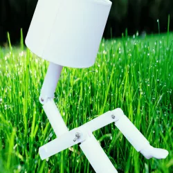 Mini foot lamp