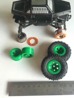 Mini RC Crawler Wheels