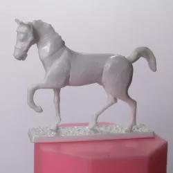 Napoleonic figures 40mm Horse on step