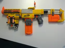 NERF Dual Gun Connector - with ammo holder V2.2