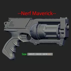 Nerf Maverick For Cosplay