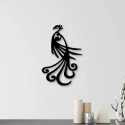 Peacock wall decoration