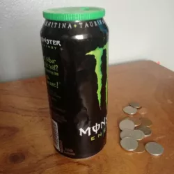 piggy bank cap for monster can