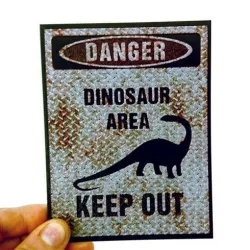 PLACA DINOSAURIO 3D