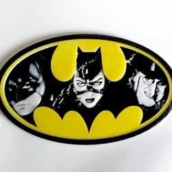Placa logo Batman