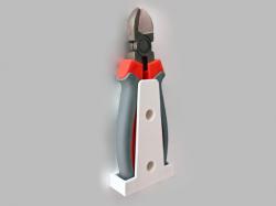 Allit universal Pliers holder by tonitom, Download free STL model