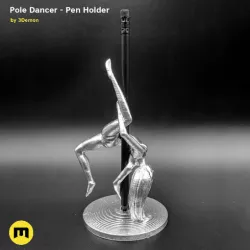 Pole Dancer - Pen Holder