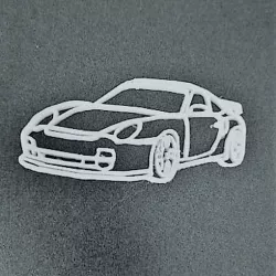 Porsche keychain