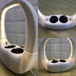 Potplanter USB,led light