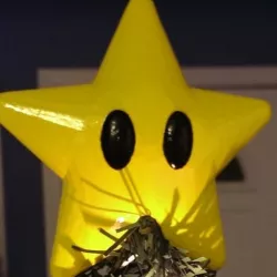 Power Star Tree Topper