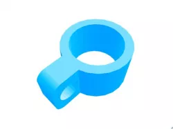 Printrbot Simple Metal - Filament Guide 12mm Rod (Aluminum Handle Compatible)