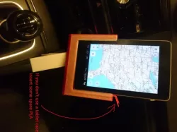 Project Hell :  Car support for Nexus 7 (2012) - Audi A3 Sportback 8P