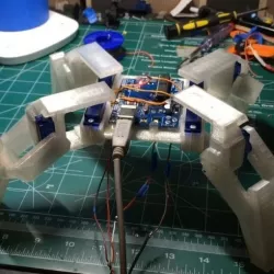 Quadruped Walker Robot