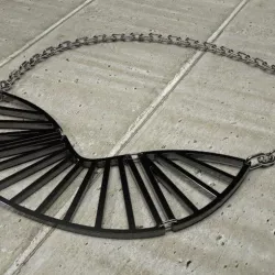 Radial Statement Necklace