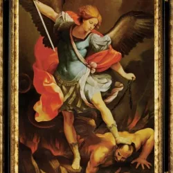 Saint Michael the Archangel Lithophane