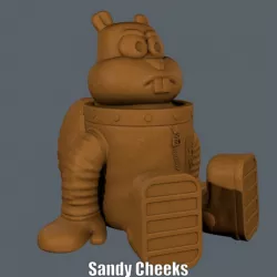 Sandy Cheeks (Easy print no support)
