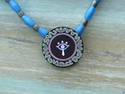 Sheikah Pendant â NeoPixel Jewelry with GEMMA M0