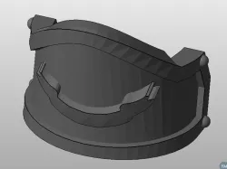 Shin Guards with parchemin and rivet for Garin dreadnought-mk-ii