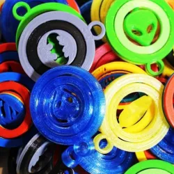 Signal Gimbal Keychains - Heroes & Logos