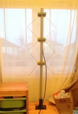 Single-Bay ATSC Digital HD TV Antenna