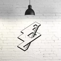 Stairs illusion 2D