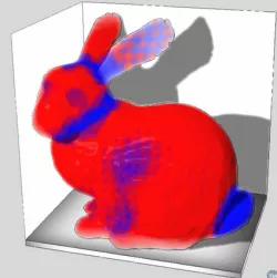 Stanford bunny voxel model