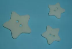 Star shaped button