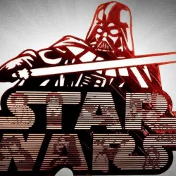 STAR WARS LOGO STENCIL