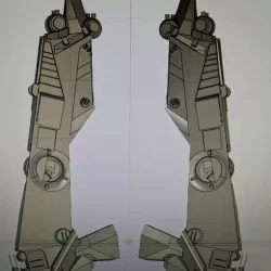 Star wars VCX 820 fighter custom project