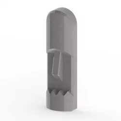 Tall Tiki Face