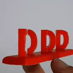 Text Flip 2.0 - 3D PRINT