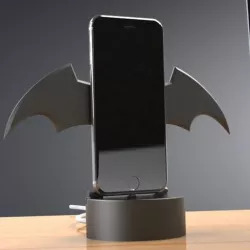 Themed iPhone Stand - Tesla, FORTNITE, Batman or Hockey