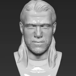 Thor Chris Hemsworth Avengers bust 3D printing ready stl obj